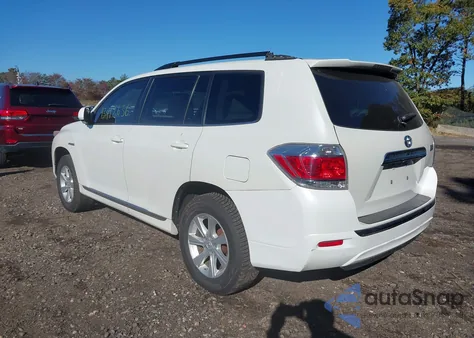 2013 Toyota Highlander Hybrid Base V6 from USA, damaged, VIN JTEBC3EH7D2016587
